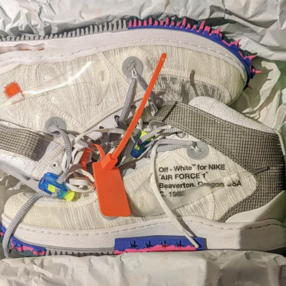 Nike X Off White AF1 High Size 10